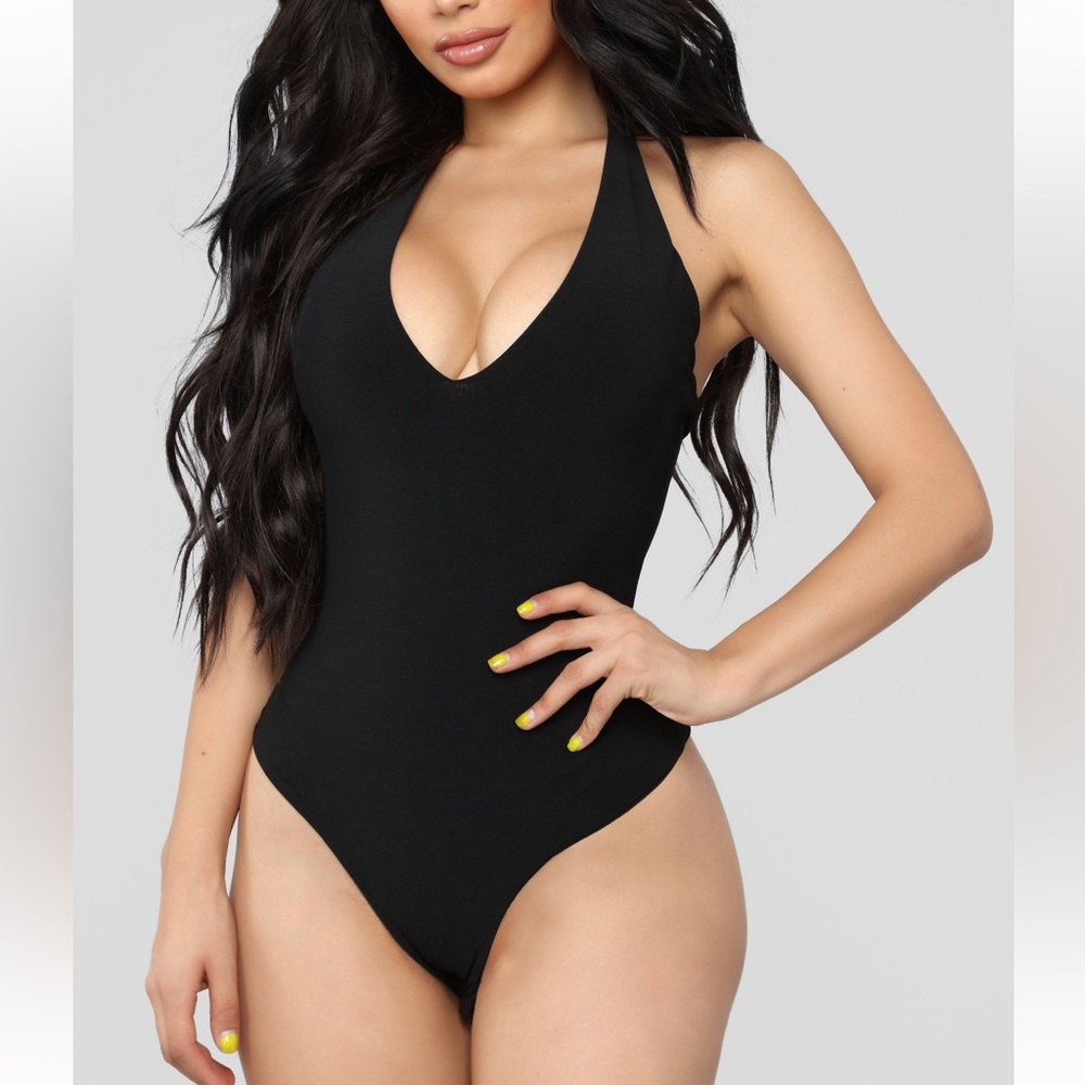 🖤 Black Bodysuit Top Sz Small